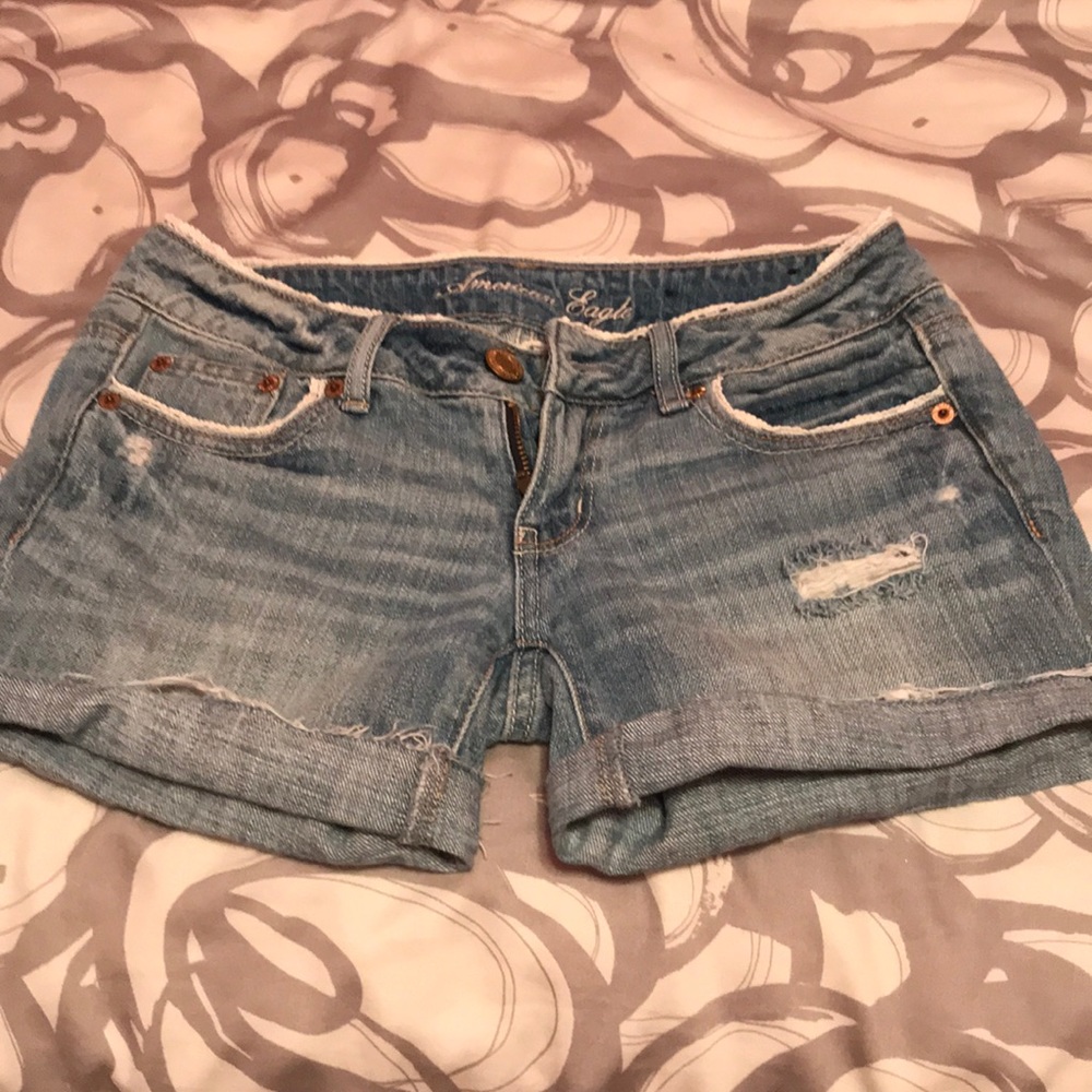 American eagle denim shorts